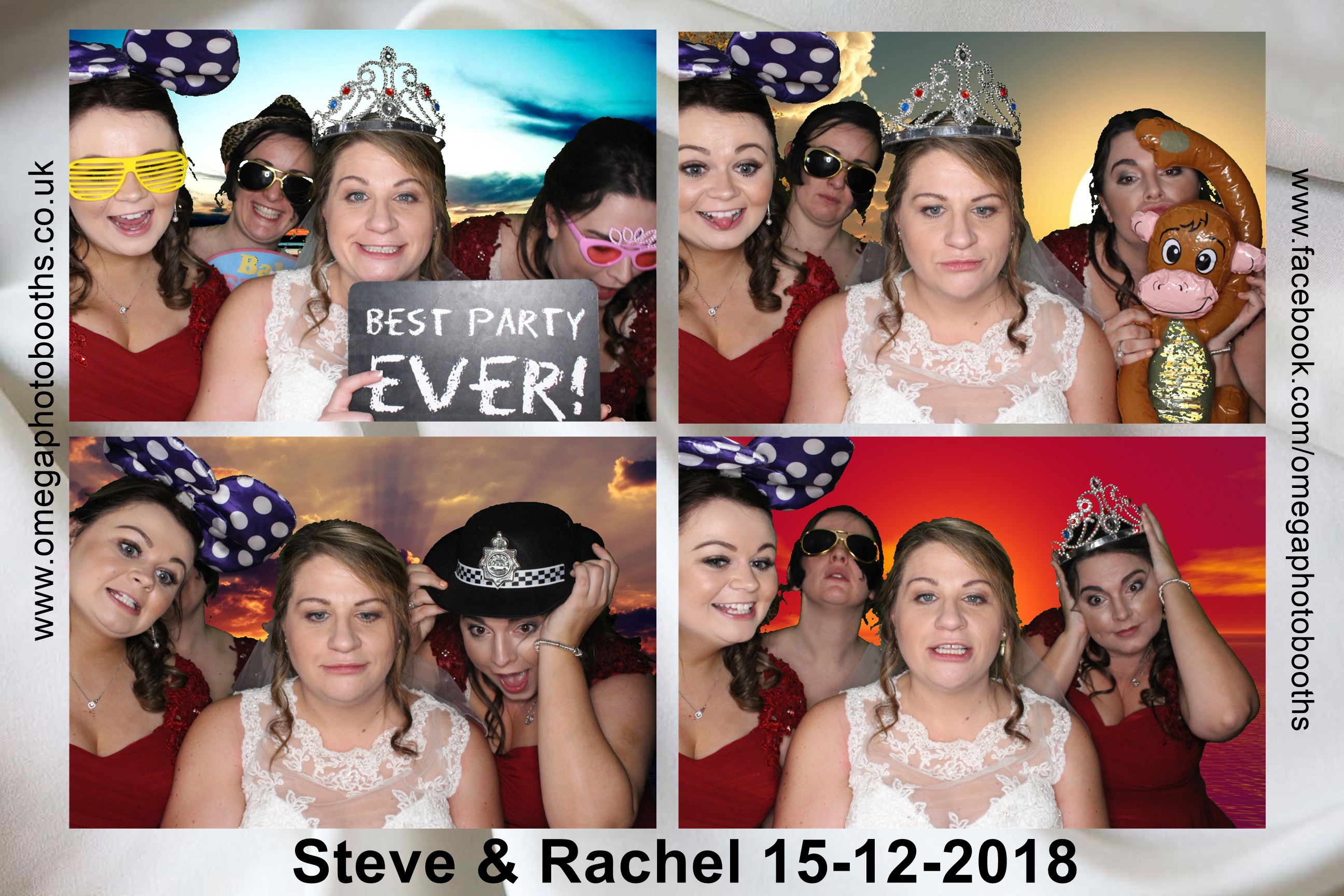 Steve and Rachel's Wedding | View more photos from the event at gallery.omegaphotobooths.co.uk/u/Omega-Photobooths/Steve-and-Rachels-Wedding